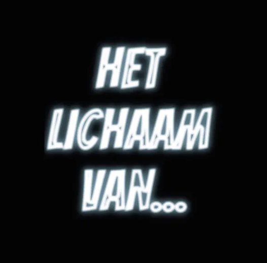 Het lichaam van...
